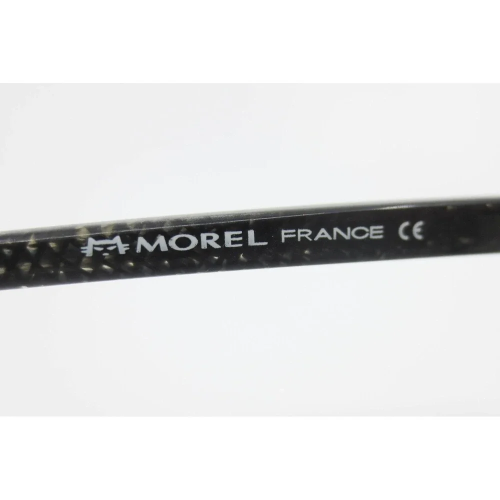 Morel France Koali 8302K Eyeglasses Black Pattern Cat Eye Frames 52-17-140